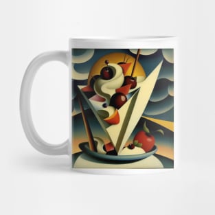 Berries & Cream - Abstract Art Style Mug